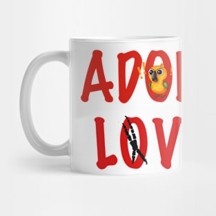 Adopt Love! - Mr. Rio, the Jenday Conure! Mug